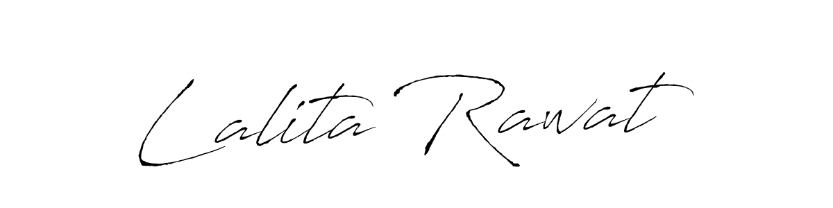 Make a beautiful signature design for name Lalita Rawat. With this signature (Antro_Vectra) style, you can create a handwritten signature for free. Lalita Rawat signature style 6 images and pictures png