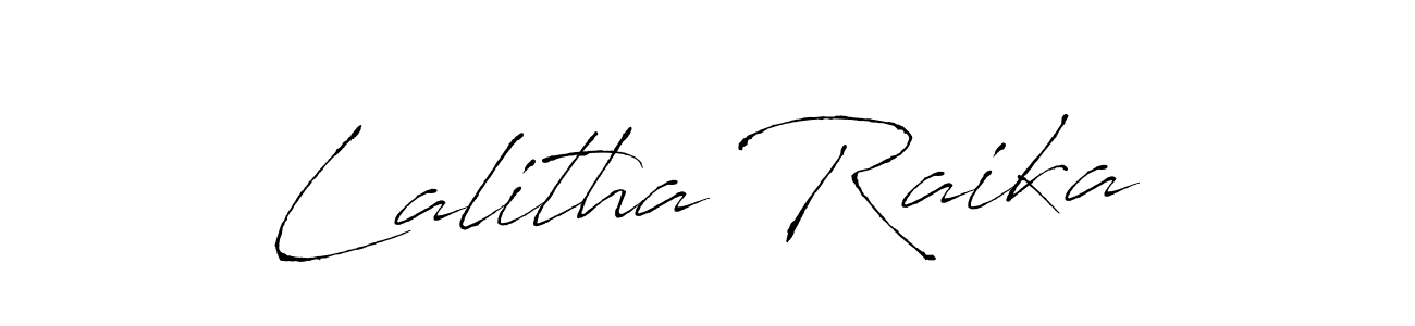 Once you've used our free online signature maker to create your best signature Antro_Vectra style, it's time to enjoy all of the benefits that Lalitha Raika name signing documents. Lalitha Raika signature style 6 images and pictures png