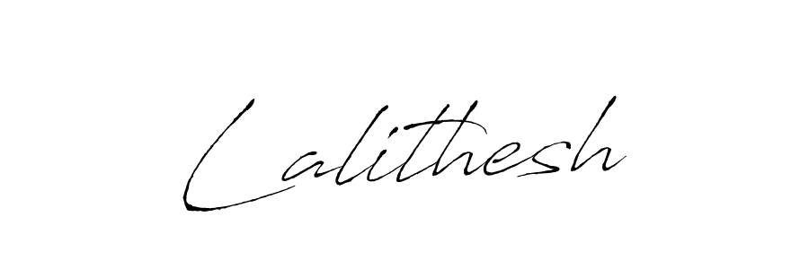 How to make Lalithesh signature? Antro_Vectra is a professional autograph style. Create handwritten signature for Lalithesh name. Lalithesh signature style 6 images and pictures png