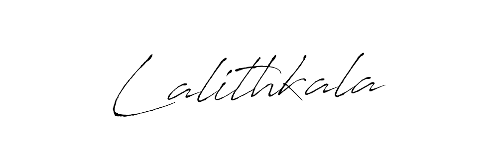 You should practise on your own different ways (Antro_Vectra) to write your name (Lalithkala) in signature. don't let someone else do it for you. Lalithkala signature style 6 images and pictures png