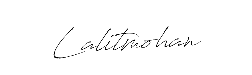 You should practise on your own different ways (Antro_Vectra) to write your name (Lalitmohan) in signature. don't let someone else do it for you. Lalitmohan signature style 6 images and pictures png