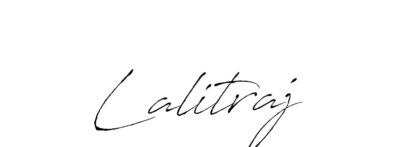 Use a signature maker to create a handwritten signature online. With this signature software, you can design (Antro_Vectra) your own signature for name Lalitraj. Lalitraj signature style 6 images and pictures png