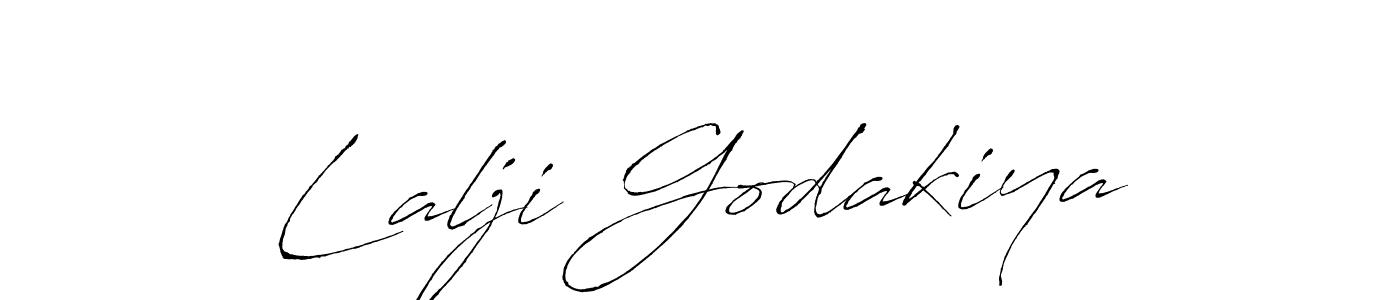 Make a short Lalji Godakiya signature style. Manage your documents anywhere anytime using Antro_Vectra. Create and add eSignatures, submit forms, share and send files easily. Lalji Godakiya signature style 6 images and pictures png
