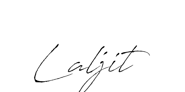 Design your own signature with our free online signature maker. With this signature software, you can create a handwritten (Antro_Vectra) signature for name Laljit. Laljit signature style 6 images and pictures png