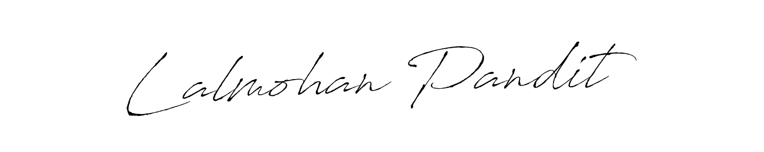 Lalmohan Pandit stylish signature style. Best Handwritten Sign (Antro_Vectra) for my name. Handwritten Signature Collection Ideas for my name Lalmohan Pandit. Lalmohan Pandit signature style 6 images and pictures png