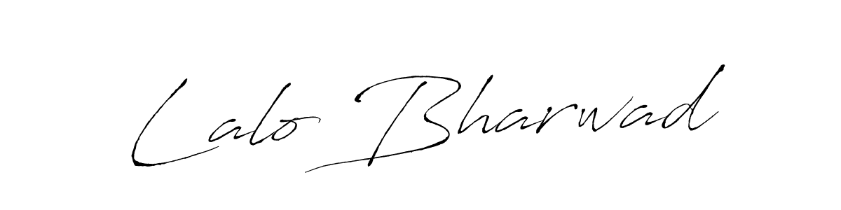 Antro_Vectra is a professional signature style that is perfect for those who want to add a touch of class to their signature. It is also a great choice for those who want to make their signature more unique. Get Lalo Bharwad name to fancy signature for free. Lalo Bharwad signature style 6 images and pictures png