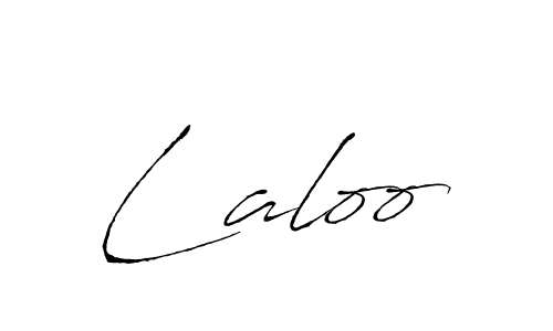 Use a signature maker to create a handwritten signature online. With this signature software, you can design (Antro_Vectra) your own signature for name Laloo. Laloo signature style 6 images and pictures png