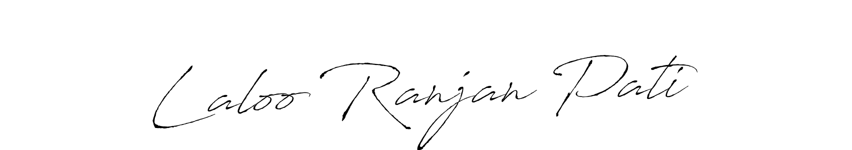 Antro_Vectra is a professional signature style that is perfect for those who want to add a touch of class to their signature. It is also a great choice for those who want to make their signature more unique. Get Laloo Ranjan Pati name to fancy signature for free. Laloo Ranjan Pati signature style 6 images and pictures png