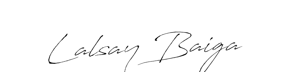 Similarly Antro_Vectra is the best handwritten signature design. Signature creator online .You can use it as an online autograph creator for name Lalsay Baiga. Lalsay Baiga signature style 6 images and pictures png