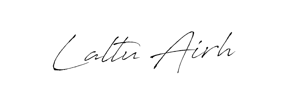 Laltu Airh stylish signature style. Best Handwritten Sign (Antro_Vectra) for my name. Handwritten Signature Collection Ideas for my name Laltu Airh. Laltu Airh signature style 6 images and pictures png