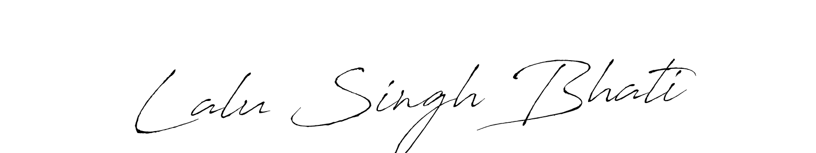 Make a short Lalu Singh Bhati signature style. Manage your documents anywhere anytime using Antro_Vectra. Create and add eSignatures, submit forms, share and send files easily. Lalu Singh Bhati signature style 6 images and pictures png