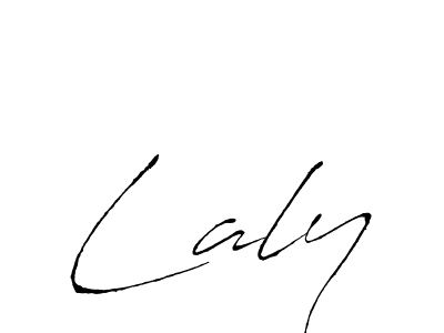 You should practise on your own different ways (Antro_Vectra) to write your name (Laly) in signature. don't let someone else do it for you. Laly signature style 6 images and pictures png