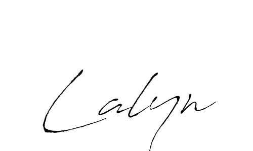 The best way (Antro_Vectra) to make a short signature is to pick only two or three words in your name. The name Lalyn include a total of six letters. For converting this name. Lalyn signature style 6 images and pictures png