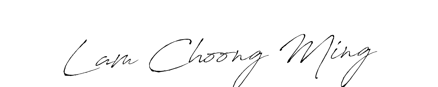 Similarly Antro_Vectra is the best handwritten signature design. Signature creator online .You can use it as an online autograph creator for name Lam Choong Ming. Lam Choong Ming signature style 6 images and pictures png