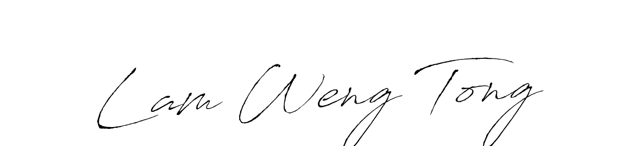The best way (Antro_Vectra) to make a short signature is to pick only two or three words in your name. The name Lam Weng Tong include a total of six letters. For converting this name. Lam Weng Tong signature style 6 images and pictures png