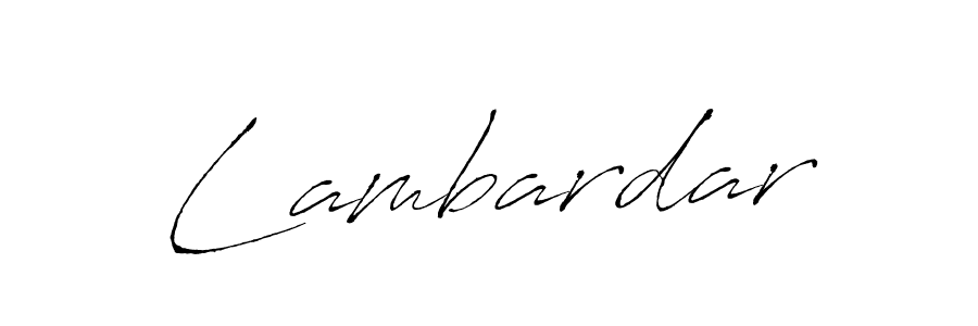 Lambardar stylish signature style. Best Handwritten Sign (Antro_Vectra) for my name. Handwritten Signature Collection Ideas for my name Lambardar. Lambardar signature style 6 images and pictures png
