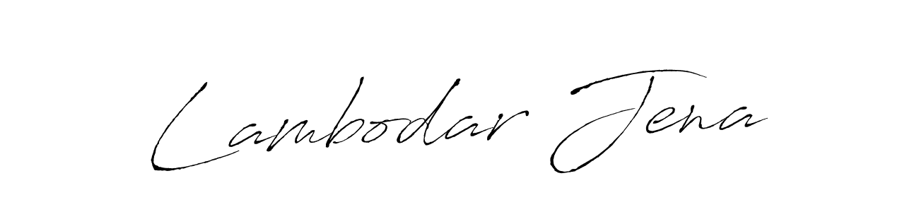 Use a signature maker to create a handwritten signature online. With this signature software, you can design (Antro_Vectra) your own signature for name Lambodar Jena. Lambodar Jena signature style 6 images and pictures png