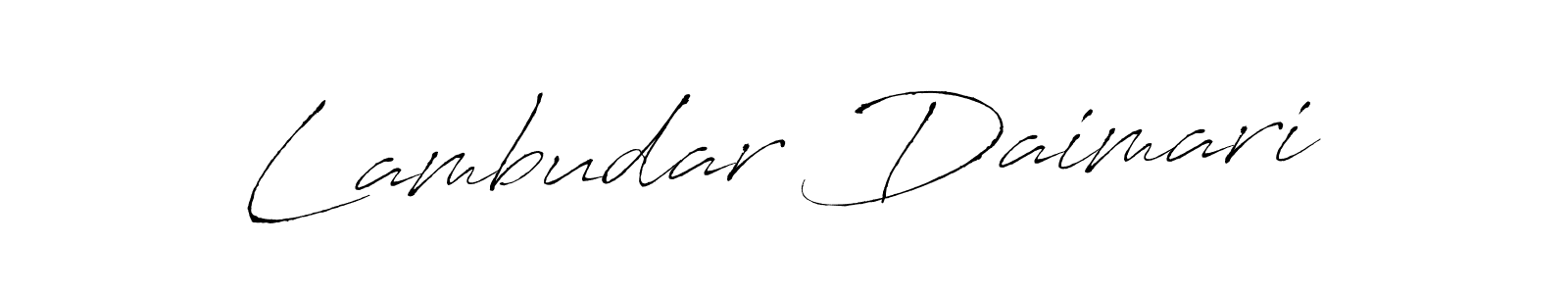 Antro_Vectra is a professional signature style that is perfect for those who want to add a touch of class to their signature. It is also a great choice for those who want to make their signature more unique. Get Lambudar Daimari name to fancy signature for free. Lambudar Daimari signature style 6 images and pictures png