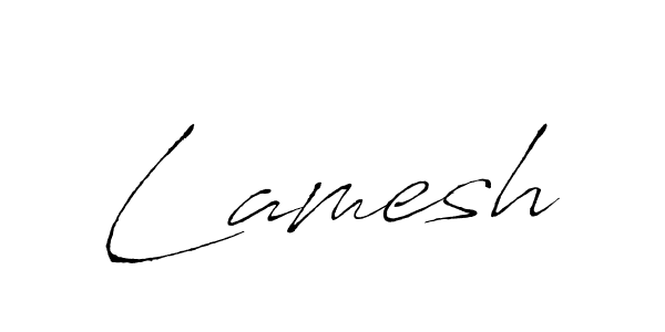 You should practise on your own different ways (Antro_Vectra) to write your name (Lamesh) in signature. don't let someone else do it for you. Lamesh signature style 6 images and pictures png