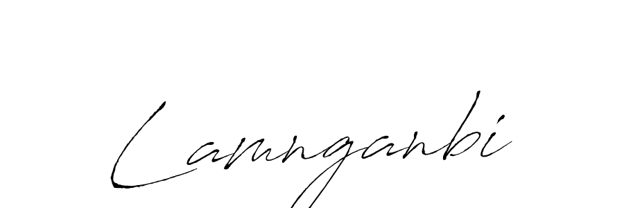 How to make Lamnganbi name signature. Use Antro_Vectra style for creating short signs online. This is the latest handwritten sign. Lamnganbi signature style 6 images and pictures png