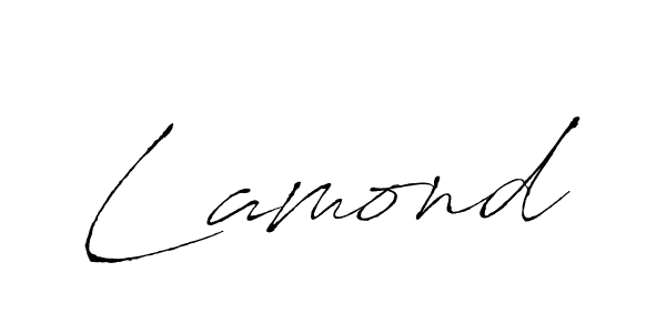The best way (Antro_Vectra) to make a short signature is to pick only two or three words in your name. The name Lamond include a total of six letters. For converting this name. Lamond signature style 6 images and pictures png