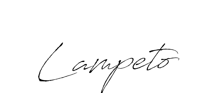 The best way (Antro_Vectra) to make a short signature is to pick only two or three words in your name. The name Lampeto include a total of six letters. For converting this name. Lampeto signature style 6 images and pictures png