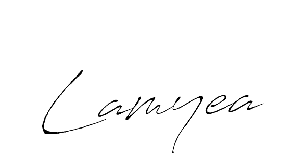 Also we have Lamyea name is the best signature style. Create professional handwritten signature collection using Antro_Vectra autograph style. Lamyea signature style 6 images and pictures png