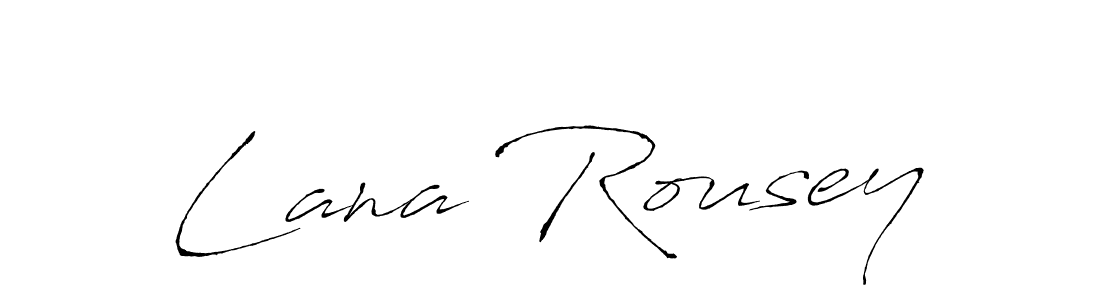 Use a signature maker to create a handwritten signature online. With this signature software, you can design (Antro_Vectra) your own signature for name Lana Rousey. Lana Rousey signature style 6 images and pictures png