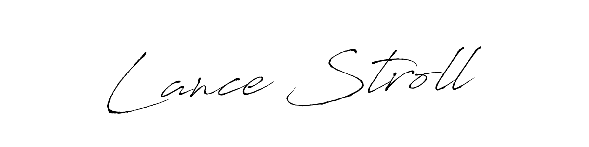 It looks lik you need a new signature style for name Lance Stroll. Design unique handwritten (Antro_Vectra) signature with our free signature maker in just a few clicks. Lance Stroll signature style 6 images and pictures png