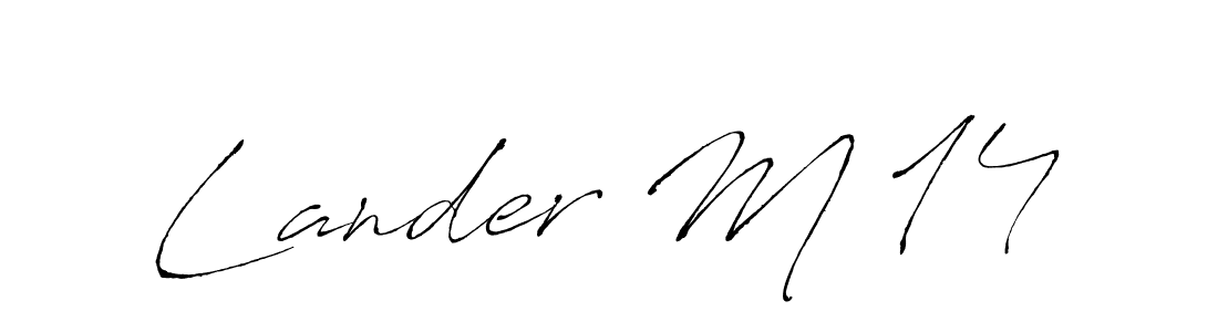 Check out images of Autograph of Lander M 14 name. Actor Lander M 14 Signature Style. Antro_Vectra is a professional sign style online. Lander M 14 signature style 6 images and pictures png