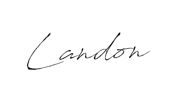 97+ Landon Name Signature Style Ideas | Wonderful Electronic Sign