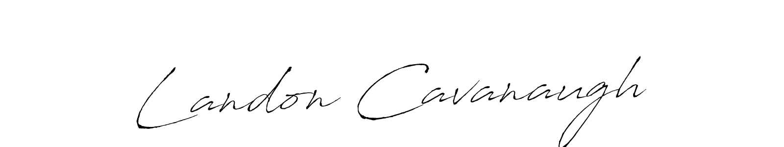 Use a signature maker to create a handwritten signature online. With this signature software, you can design (Antro_Vectra) your own signature for name Landon Cavanaugh. Landon Cavanaugh signature style 6 images and pictures png