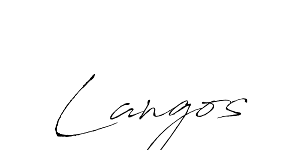 if you are searching for the best signature style for your name Langos. so please give up your signature search. here we have designed multiple signature styles  using Antro_Vectra. Langos signature style 6 images and pictures png