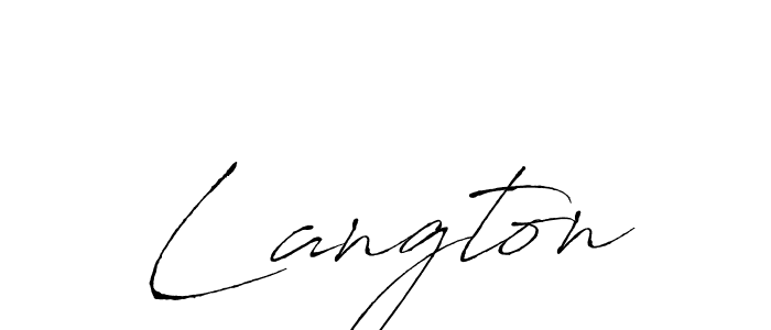 You can use this online signature creator to create a handwritten signature for the name Langton. This is the best online autograph maker. Langton signature style 6 images and pictures png