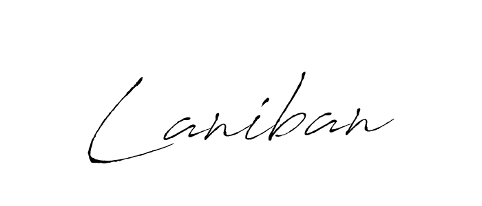 Also You can easily find your signature by using the search form. We will create Laniban name handwritten signature images for you free of cost using Antro_Vectra sign style. Laniban signature style 6 images and pictures png