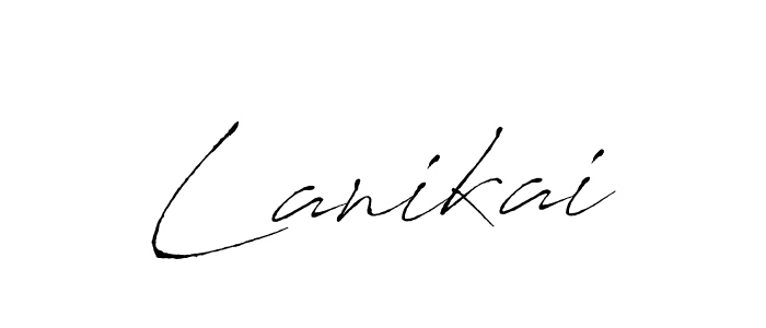 Once you've used our free online signature maker to create your best signature Antro_Vectra style, it's time to enjoy all of the benefits that Lanikai name signing documents. Lanikai signature style 6 images and pictures png