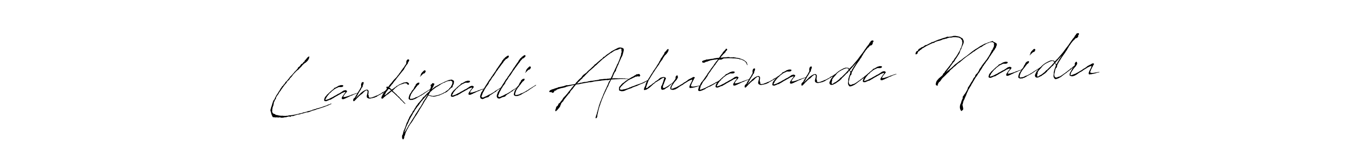 Also we have Lankipalli Achutananda Naidu name is the best signature style. Create professional handwritten signature collection using Antro_Vectra autograph style. Lankipalli Achutananda Naidu signature style 6 images and pictures png