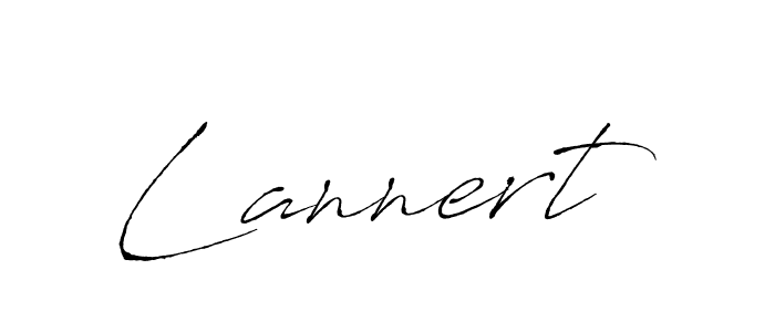 Use a signature maker to create a handwritten signature online. With this signature software, you can design (Antro_Vectra) your own signature for name Lannert. Lannert signature style 6 images and pictures png