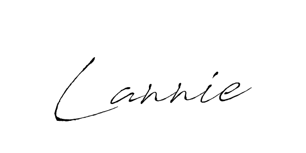 if you are searching for the best signature style for your name Lannie. so please give up your signature search. here we have designed multiple signature styles  using Antro_Vectra. Lannie signature style 6 images and pictures png