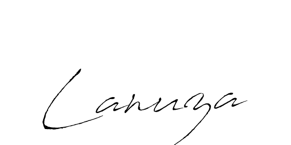 Similarly Antro_Vectra is the best handwritten signature design. Signature creator online .You can use it as an online autograph creator for name Lanuza. Lanuza signature style 6 images and pictures png