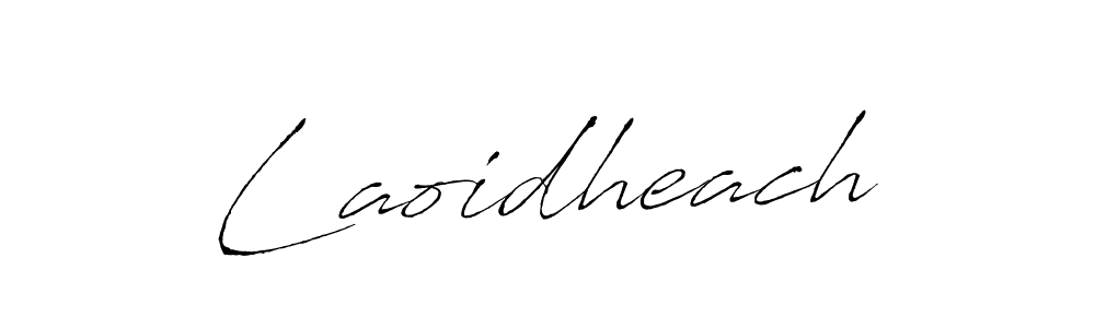 Also we have Laoidheach name is the best signature style. Create professional handwritten signature collection using Antro_Vectra autograph style. Laoidheach signature style 6 images and pictures png