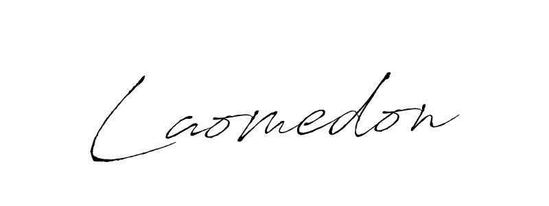 Antro_Vectra is a professional signature style that is perfect for those who want to add a touch of class to their signature. It is also a great choice for those who want to make their signature more unique. Get Laomedon name to fancy signature for free. Laomedon signature style 6 images and pictures png