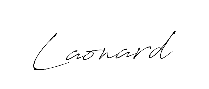 The best way (Antro_Vectra) to make a short signature is to pick only two or three words in your name. The name Laonard include a total of six letters. For converting this name. Laonard signature style 6 images and pictures png