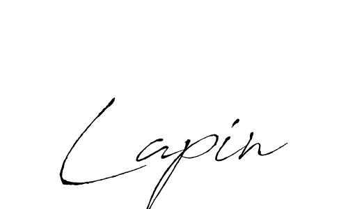 if you are searching for the best signature style for your name Lapin. so please give up your signature search. here we have designed multiple signature styles  using Antro_Vectra. Lapin signature style 6 images and pictures png
