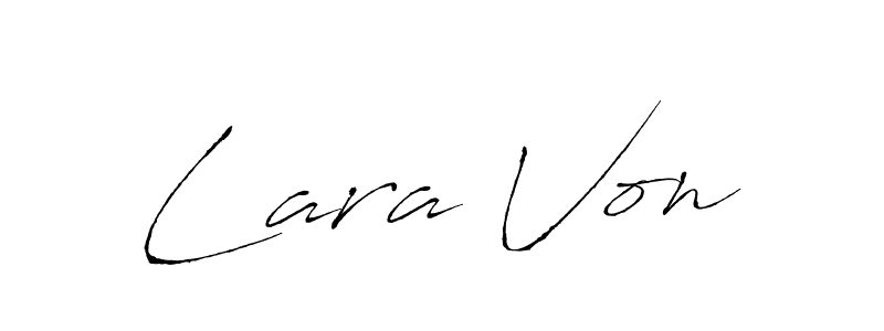 You can use this online signature creator to create a handwritten signature for the name Lara Von. This is the best online autograph maker. Lara Von signature style 6 images and pictures png