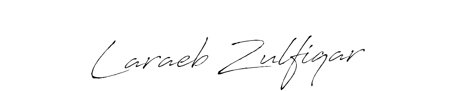 Make a short Laraeb Zulfiqar signature style. Manage your documents anywhere anytime using Antro_Vectra. Create and add eSignatures, submit forms, share and send files easily. Laraeb Zulfiqar signature style 6 images and pictures png