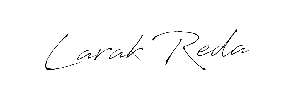 This is the best signature style for the Larak Reda name. Also you like these signature font (Antro_Vectra). Mix name signature. Larak Reda signature style 6 images and pictures png