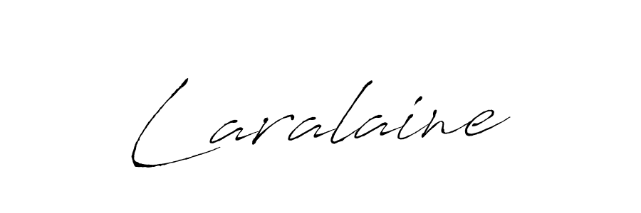 Once you've used our free online signature maker to create your best signature Antro_Vectra style, it's time to enjoy all of the benefits that Laralaine name signing documents. Laralaine signature style 6 images and pictures png