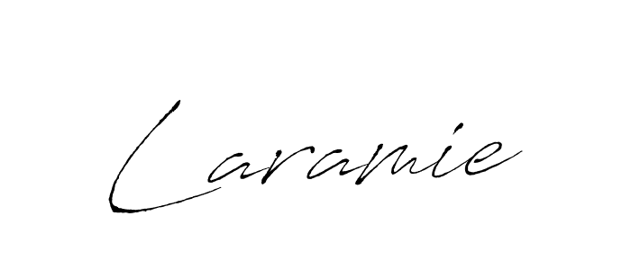 Make a beautiful signature design for name Laramie. With this signature (Antro_Vectra) style, you can create a handwritten signature for free. Laramie signature style 6 images and pictures png