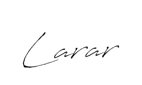 Also we have Larar name is the best signature style. Create professional handwritten signature collection using Antro_Vectra autograph style. Larar signature style 6 images and pictures png